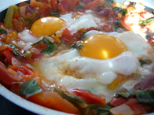 cuisine, nature de ducasse, oeuf au plat, pays basque, légumes d'été, cuisine domino,