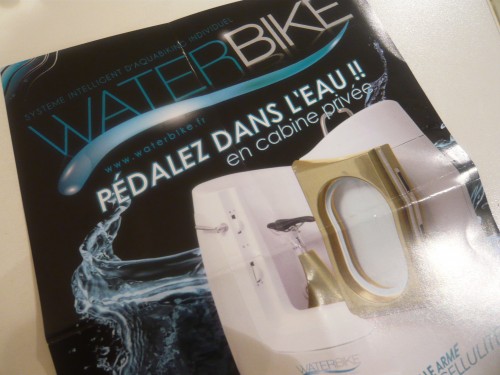 waterbike,aquabike,vélo dans l'eau,bien-être,sport,minceur,détente,institut des abbesses